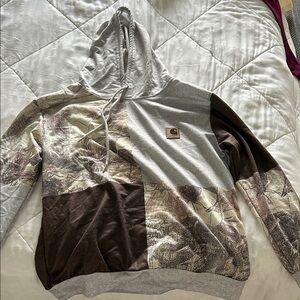 Carhartt women’s Camouflage Patchwork Hoodie